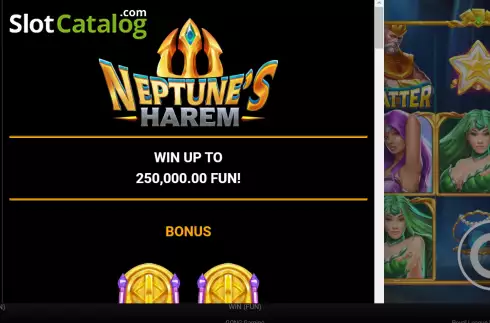 Скрин8. Neptune's Harem слот