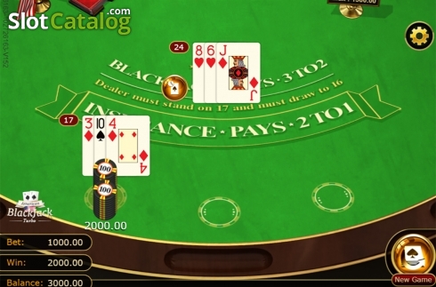 Скрин4. American Blackjack Turbo (GVG) слот