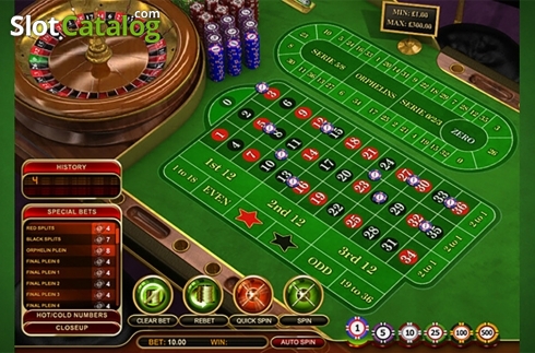 Скрин3. European Roulette Pro Special (GVG) слот