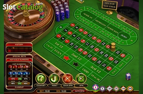 Скрин4. European Roulette Pro Special (GVG) слот