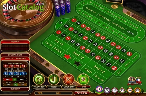 Скрин3. French Roulette Pro Special слот