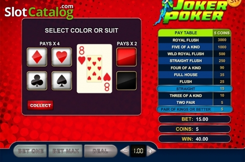 Скрин5. Joker Poker 3 Hands слот