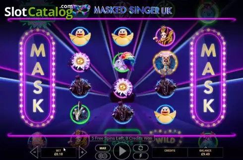 Скрин7. Masked Singer UK слот