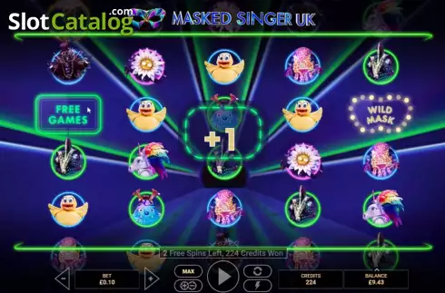 Скрин8. Masked Singer UK слот