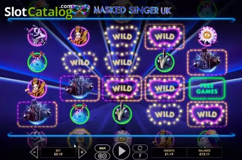 Скрин5. Masked Singer UK слот