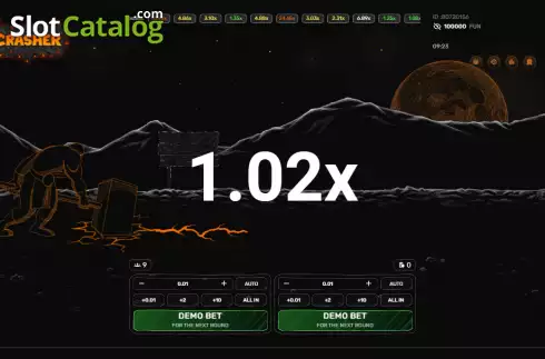 Скрин2. Crasher (Galaxsys) слот