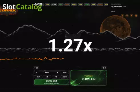 Скрин3. Crasher (Galaxsys) слот