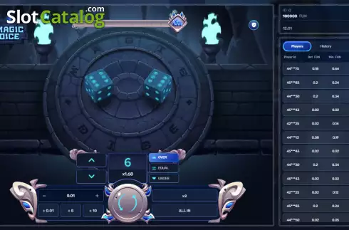 Скрин2. Magic Dice (Galaxsys) слот