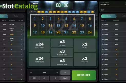 Скрин2. Penalty (Galaxsys) слот