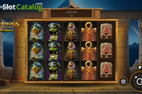 Скрин2. Rise of Frog: Book's Legacy слот
