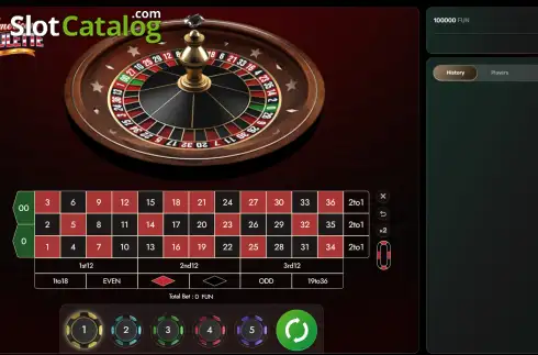 Скрин2. American Roulette (Galaxsys) слот