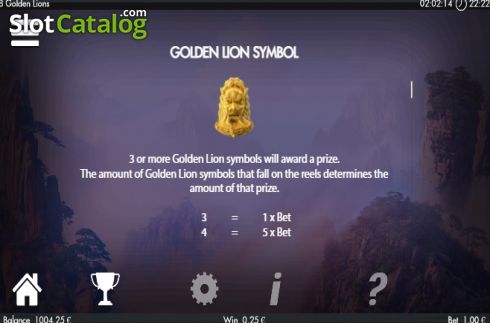 Скрин8. 8 Golden Lions слот