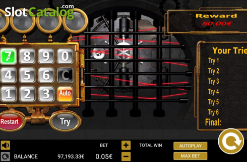 Скрин2. Safecracker (Gamatron) слот