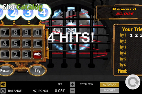 Скрин3. Safecracker (Gamatron) слот