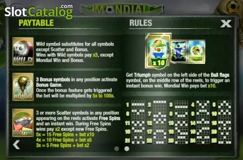 Скрин4. Mondial слот