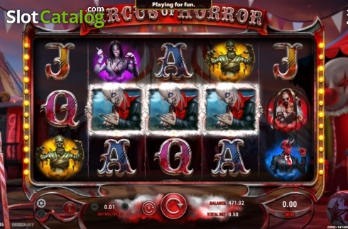 Скрин6. Circus of Horror слот