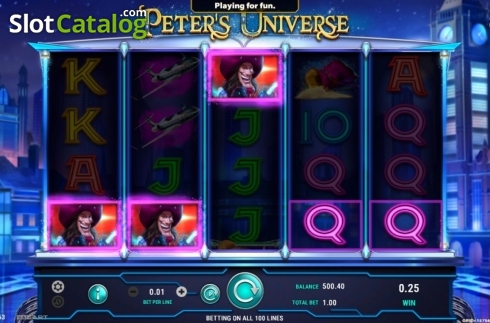 Скрин4. Peter's Universe слот