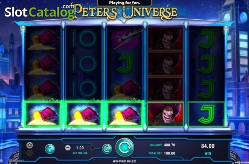 Скрин5. Peter's Universe слот