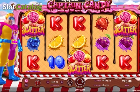 Скрин4. Captain Candy слот