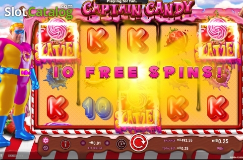 Скрин5. Captain Candy слот