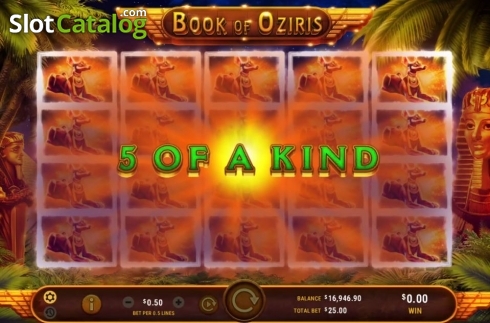 Скрин4. Book of Oziris слот
