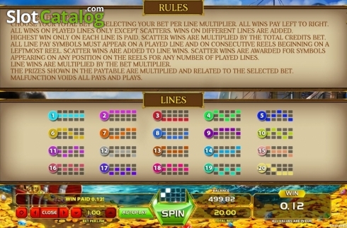 Скрин7. Pirate Queen (GameArt) слот