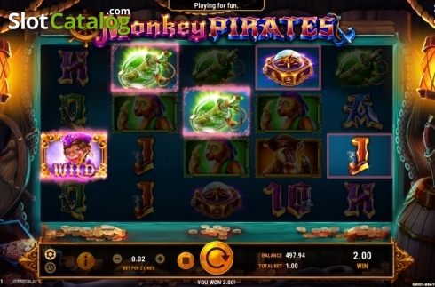 Скрин4. Monkey Pirates слот