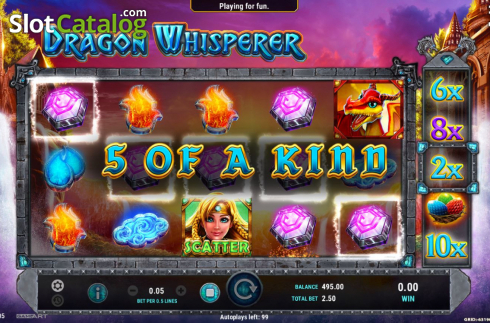 Скрин4. Dragon Whisperer слот
