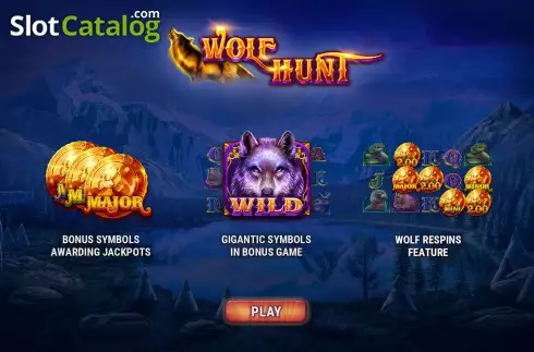 Скрин2. Wolf Hunt слот