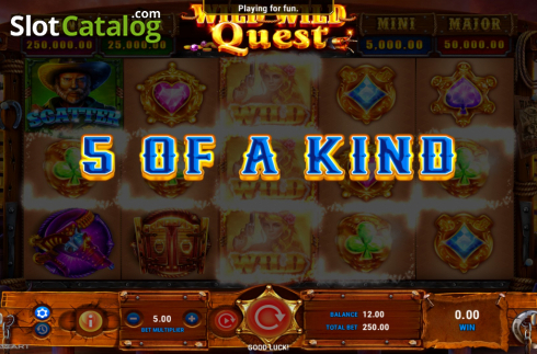 Скрин3. Wild Wild Quest слот