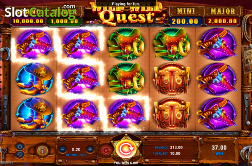 Скрин5. Wild Wild Quest слот