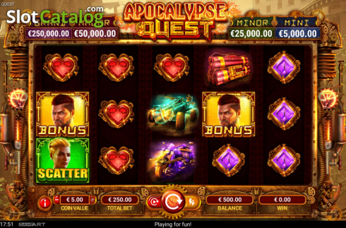 Скрин2. Apocalypse Quest слот