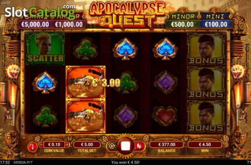 Скрин5. Apocalypse Quest слот