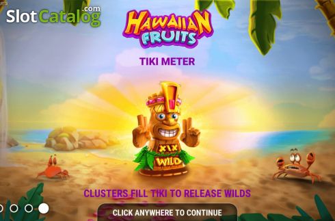 Скрин2. Hawaiian Fruits слот
