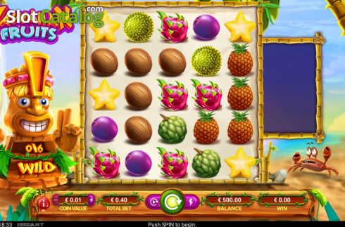 Скрин3. Hawaiian Fruits слот