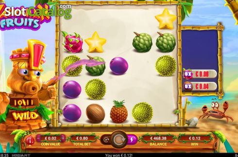 Скрин4. Hawaiian Fruits слот