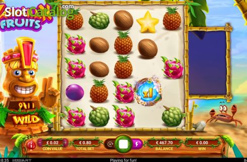 Скрин5. Hawaiian Fruits слот