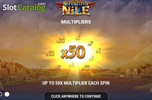 Скрин2. Nefertitis Nile слот