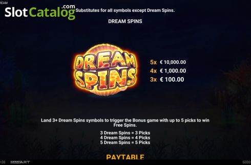 Скрин9. Dolphins Dream слот