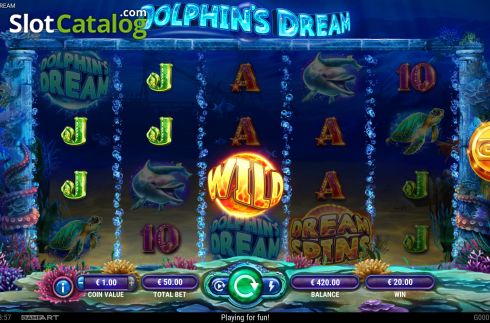Скрин3. Dolphins Dream слот