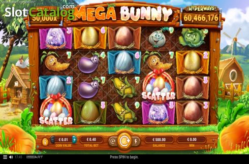 Скрин2. Mega Bunny слот