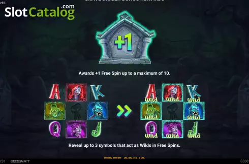 Скрин8. Spooky Graves слот