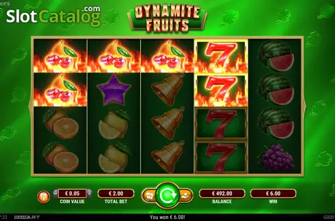 Скрин3. Dynamite Fruits слот