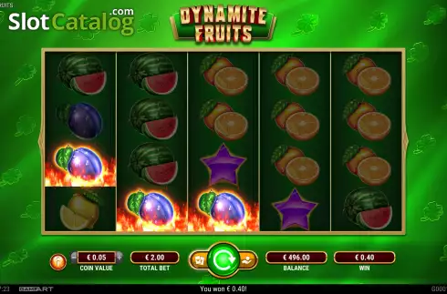 Скрин4. Dynamite Fruits слот