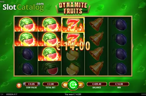 Скрин7. Dynamite Fruits слот