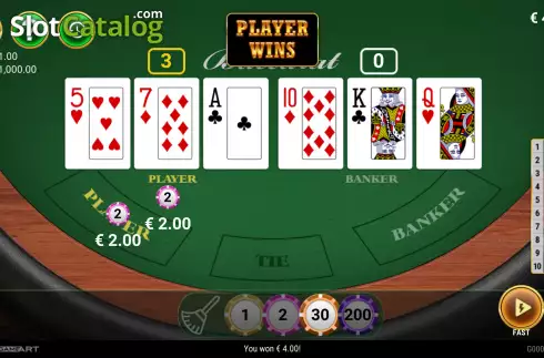 Скрин3. Baccarat (GameArt) слот
