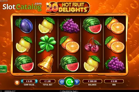 Скрин2. 20 Hot Fruit Delights слот