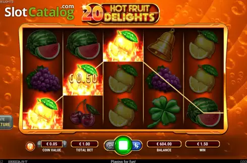 Скрин4. 20 Hot Fruit Delights слот