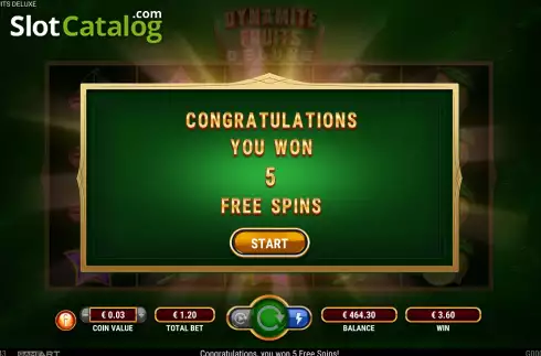 Скрин8. Dynamite Fruits Deluxe слот