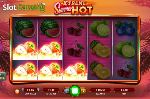 Скрин4. Xtreme Summer Hot слот